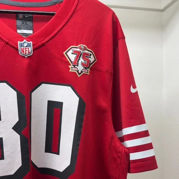 Nike Jerry Rice #80 Alternate Game Jersey - Picture 3 of 12